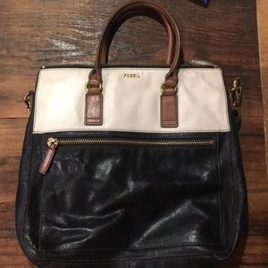 Fossil bag, real leather
